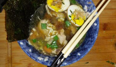 Modified home made ramen