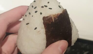 First try at onigiri