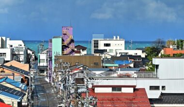 Seaside town in Niigata