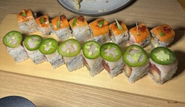 I really enjoyed the sushi at the soft opening of Katami in Houston, TX!