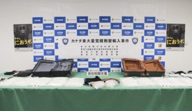 2 Canadians face charges over record stimulant smuggling at Haneda