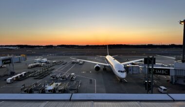 Narita Airport observation deck