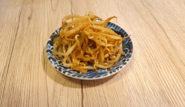 [Homemade] Japanese soybean sprouts salad