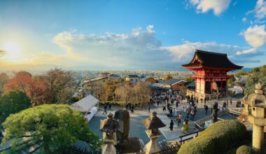 [OC] Kiyomizu-dera temple, Kyoto