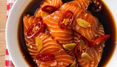 Salmon Raw Pickled in Shoyu Sauce 🇯🇵