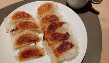 I am back again with the homemade Gyoza, but this time with crunchy wings 🪽