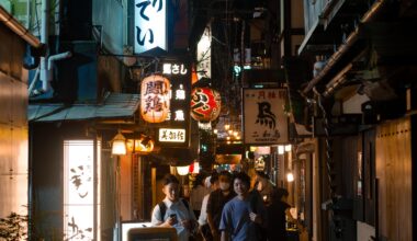 [OC] Late night alley near Dotonbori, Osaka