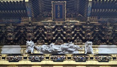 Stunningly beautiful Toshogu Shrine, Nikko, 7-12-23