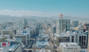 Sapporo in Winter [OC]