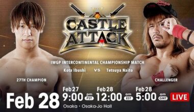 I want to go back in time and interfere in this match so Naito saves the IC title and none of his hokey nonsense with the new titles ever happens.