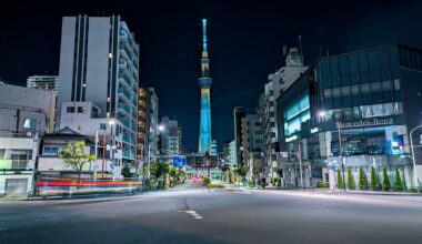 Tokyo late at night is a sight to behold...