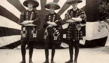 Edward, Prince of Wales, in Japanese clothing