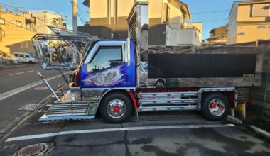 A truck in Kyoto