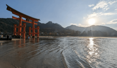 Low tide, Itsukushima, Miyajima, 27-Nov-23