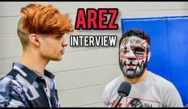 Arez on Differences Wrestling in US & Mexico, Face Paint, Mask