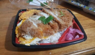 Pork Cutlet and Yakisoba from 7-Eleven