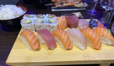 I tried sushi in Paris, turned out really good