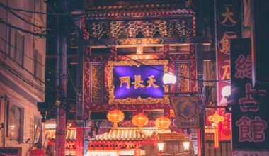 The architecture of Yokohama's Chinatown