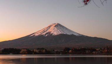Mt. Fuji sightseeing back in mid November