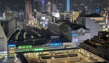 Shinjuku station, South