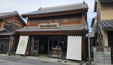 The Machiya Starbucks in Kawagoe