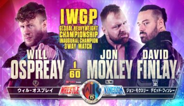 IWGP Global Championship announced for Dome three way 【WK18】 | NEW JAPAN PRO-WRESTLING