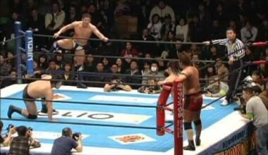 Hiroshi Tanahashi and Yuji Nagata vs Togi Makabe and Toru Yano: New Japan Pro Wrestling - NJPW Acceleration, January 28, 2006