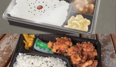 Large karaage bento