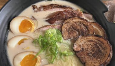 Tonkotsu ramen