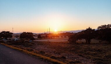 [OC] Beautiful Kyoto sunsets