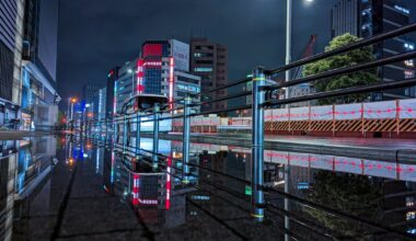 Rainy night in Nagoya