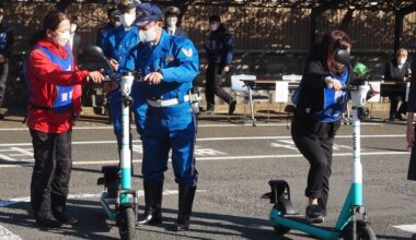 E-scooter traffic violations rise fourfold in Japan