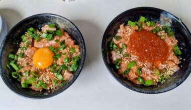 Salmon bowl