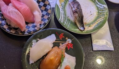 People didn't like my plates, so here's some dishes I had at Katsumidori