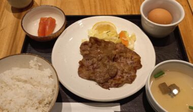 Delicious japanese breakfast!