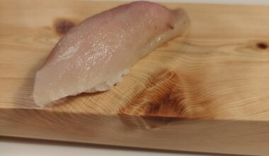 Albacore nigiri