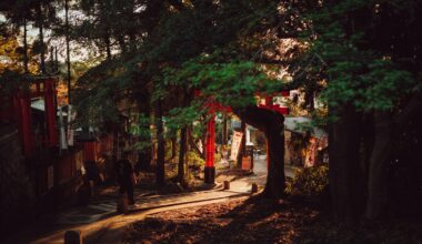 Fushimi Inari shrine exit, Kyoto