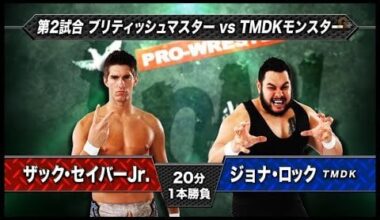 TMDK's Past vs. Future: Zack Sabre Jr. vs Jonah Rock