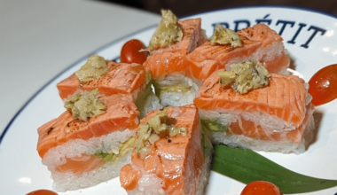 Salmon Pressed Sushi