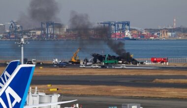 Stop lights out of service at time of Haneda airport collision