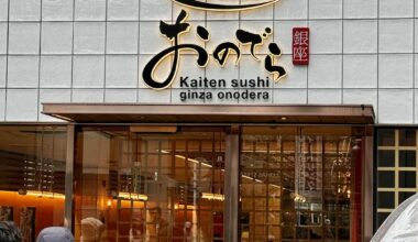 Kaiten Sushi Ginza Onodera