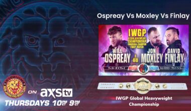 NJPW on AXS TV | Thurs 10pm | Ospreay v Moxley v Finlay | WrestleKingdom 18