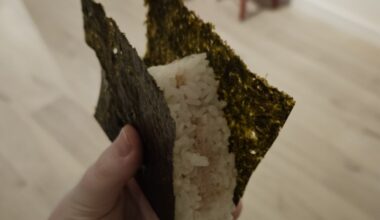 Onigiri mold really helped me level up my riceball game. I've been craving those konbini style tuna-mayo onigiri lately, and these are even better.