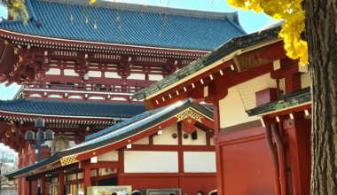 While walking around in Asakusa I took a picture that looks like a timelapse into someone's life