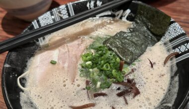 Hakata ramen in Fukuoka🍜