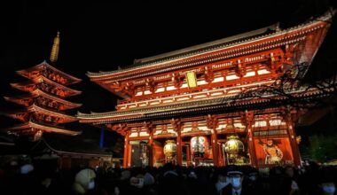 NYE 2023 at Sensoji