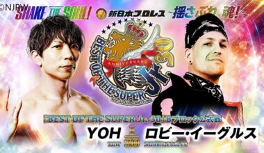 With Wato out, Despy as champion, and Hiromu likely not winning his 4th BOSJ in 6 years. I can’t decide between them but I hope either of them win this year.