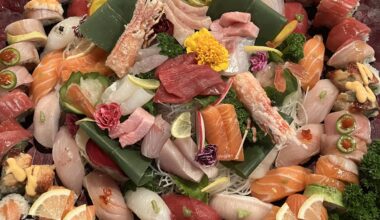 Nigiri, Sashimi, and Roll Platter