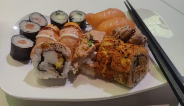 Got some today at my go-to sushi place today. Its 14-15 euro for all you can eat and its pretty good too, really hit the spot.