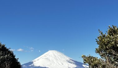 Mount Fuji from afar